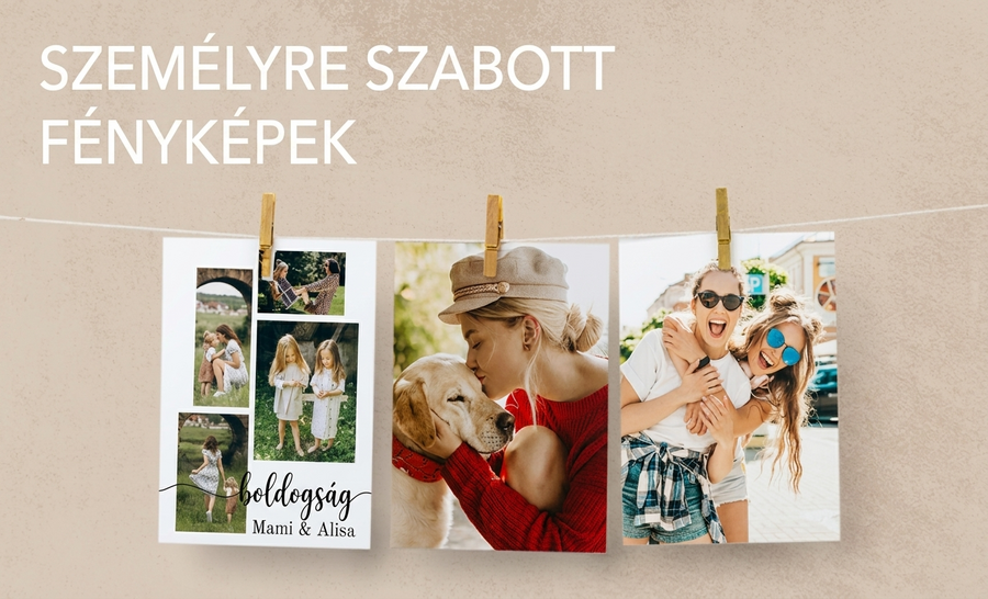 Személyre szabott fotók