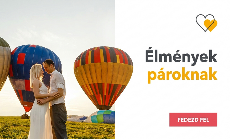 Ajándékélmények pároknak