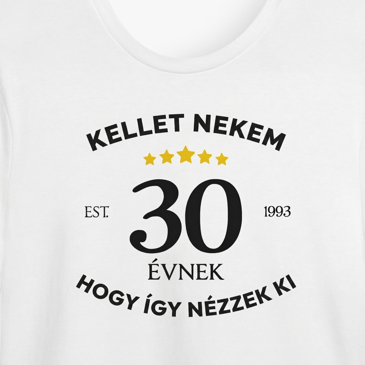 Személyre szabott pólók évfordulókra