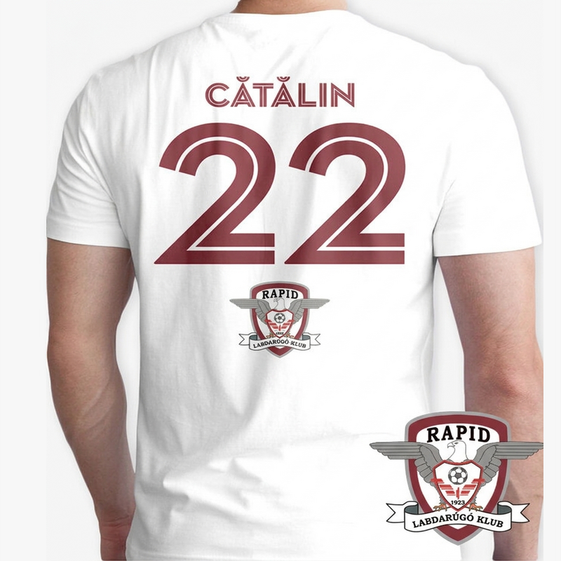 Hivatalosan engedélyezett, személyre szabott pólók – FC Rapid 1923
