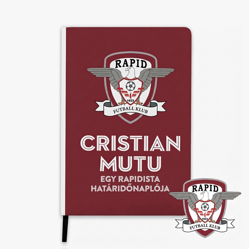 Hivatalos licenc alapján készült személyre szabott napló és jegyzetfüzetek – FC Rapid 1923