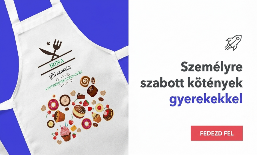 Gyerekeknek készült, személyre szabott rövidnadrágok