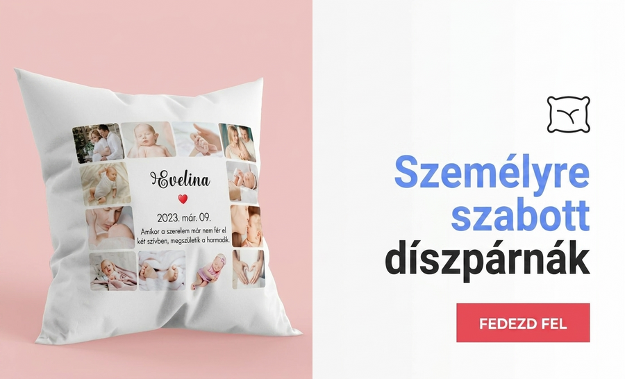 Személyre szabott dekoratív párnák