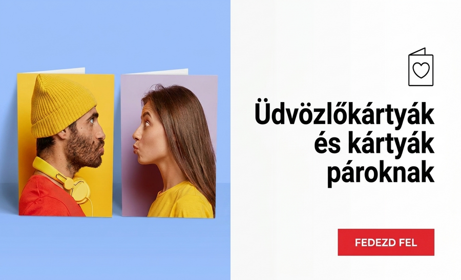 Üdvözlőkártyák és kártyák pároknak
