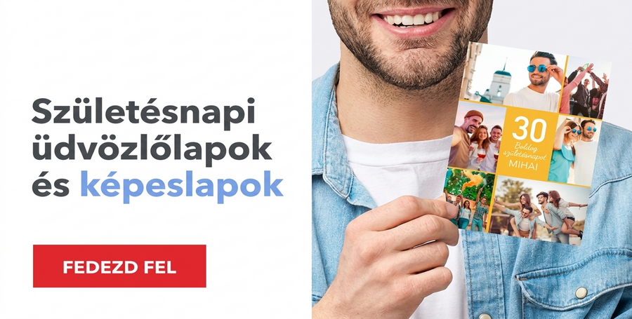 Személyre szabott születésnapi kártyák