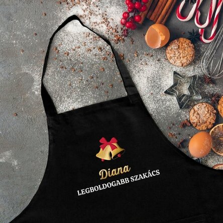 Személyre szabott rendezés szöveggel - Merriest Chef
