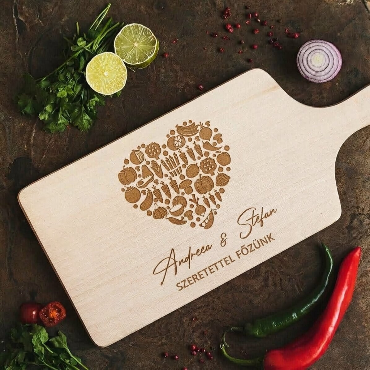 Személyre szabott aprító - Love food