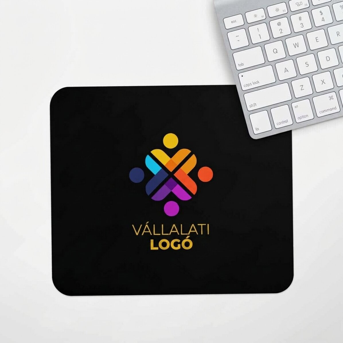Személyre szabott egérpad logóval