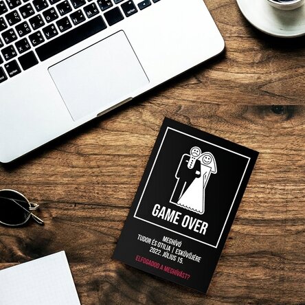 Személyre szabott 10x15 cm-es fénykép - Game over