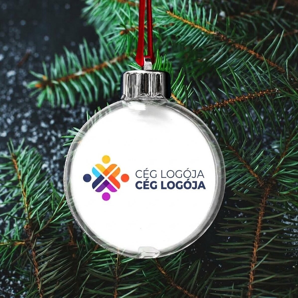 Személyre szabott földgömb logóval