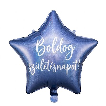 Lufi - kék csillag Boldog születésnapot