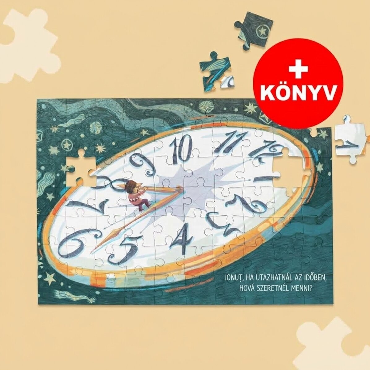 28x19 cm-es puzzle szett és The Circle könyv