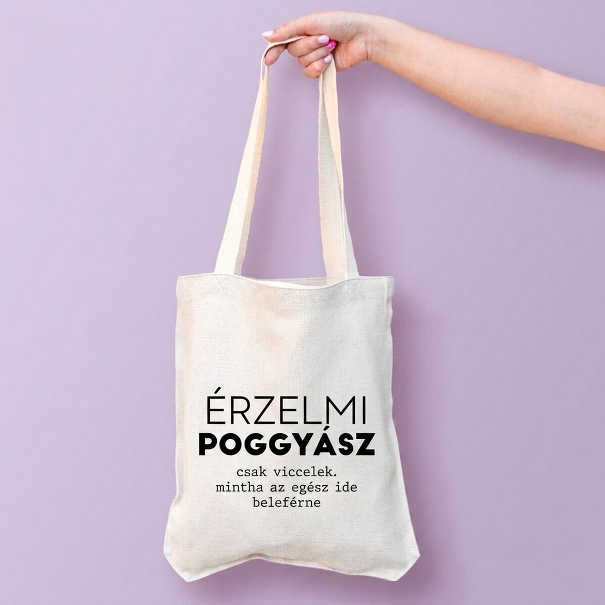 Személyre szabott táska szöveggel - Emotional Baggage