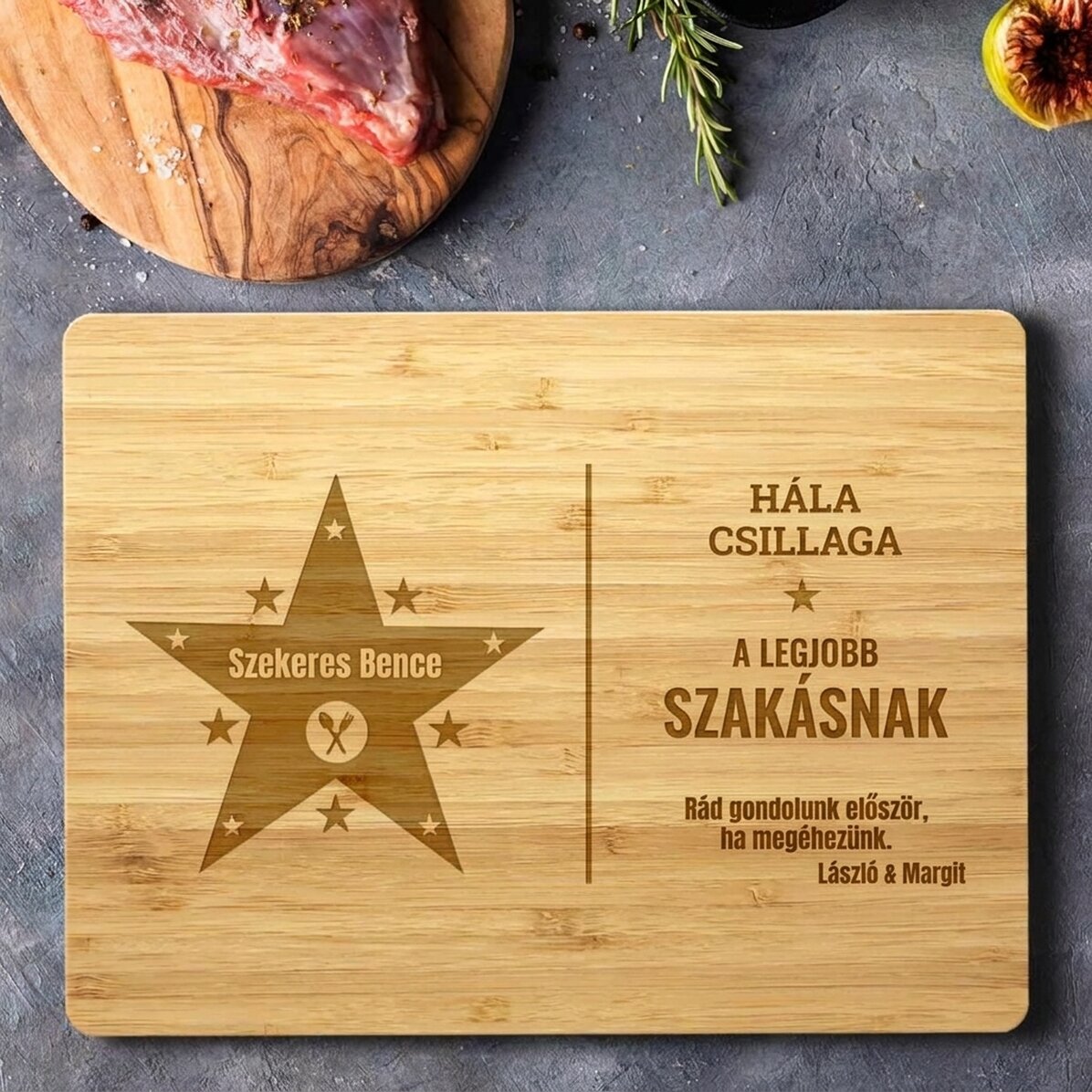 Személyre szabott szövegvágó - A hála csillaga