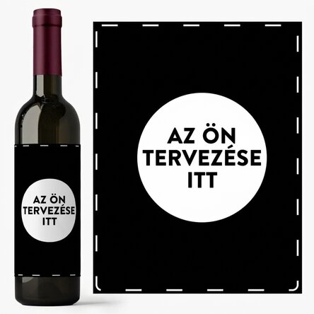 Személyre szabott bor a saját grafikájával