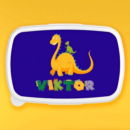 Ebéddoboz, névvel személyre szabva - Dino