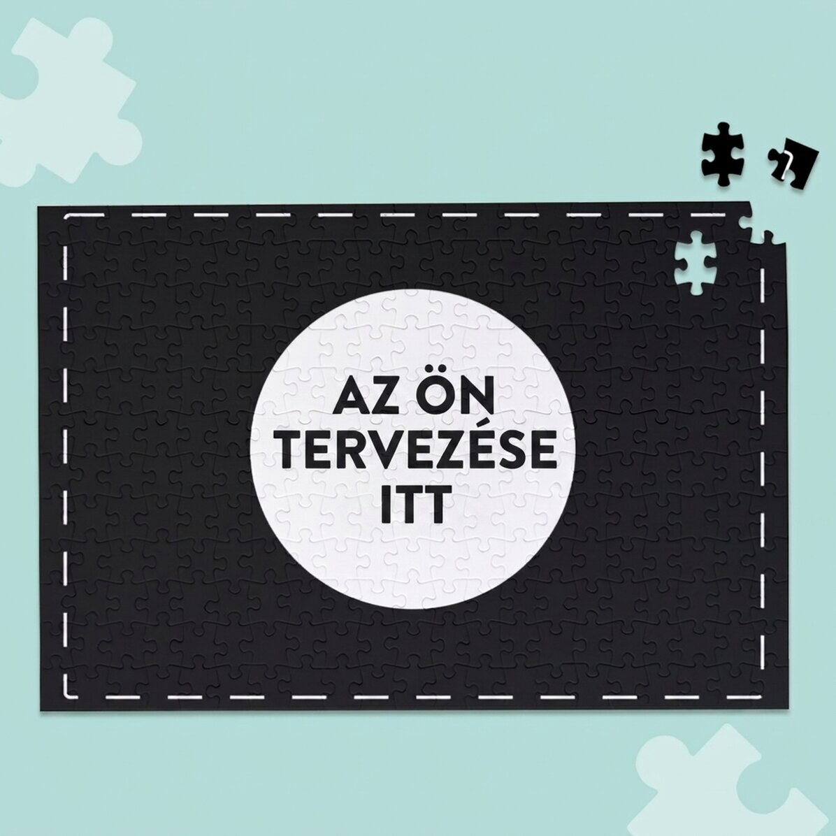 Személyre szabott puzzle saját tervezéssel 40x28,5 cm