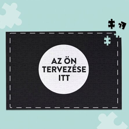 Személyre szabott puzzle saját tervezéssel 40x28,5 cm