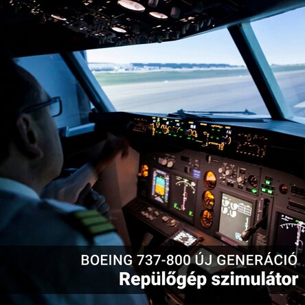 Ajándékélmény - Repülési szimulátor Bukarestben - Boeing 737-800 New Generation