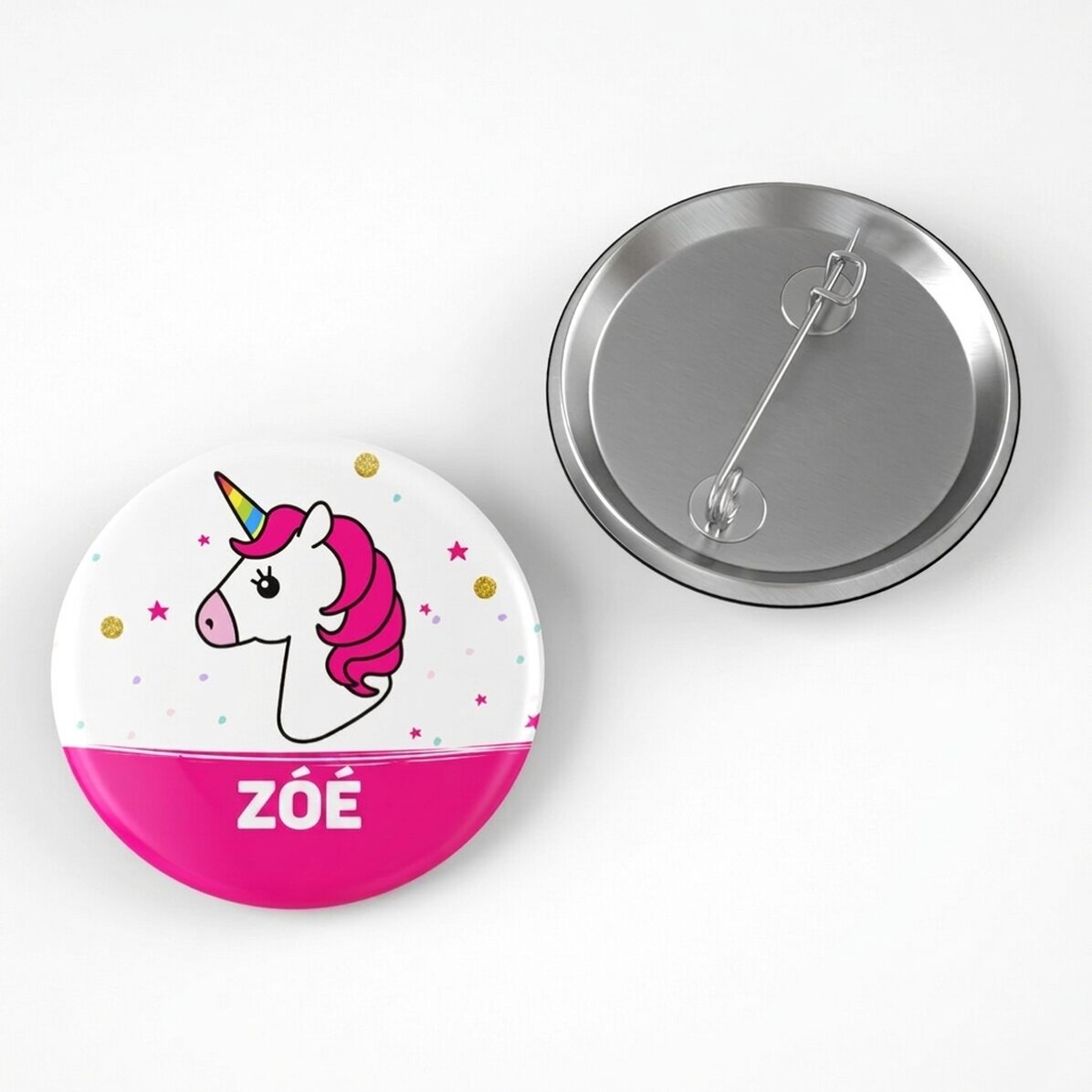 Személyre szabott névtábla - Unicorn