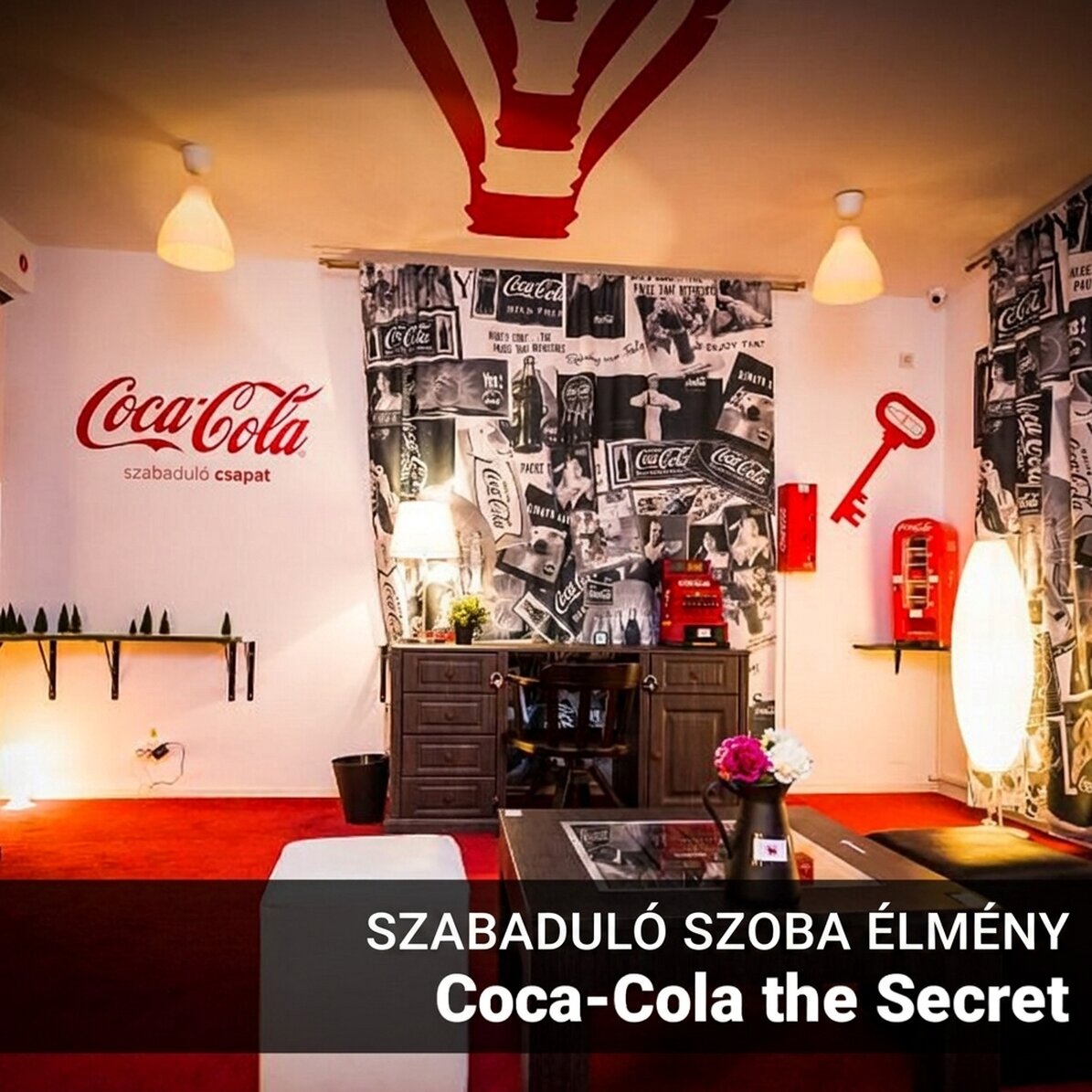 Ajándékélmény - Coca-Cola Escape Room The Secret