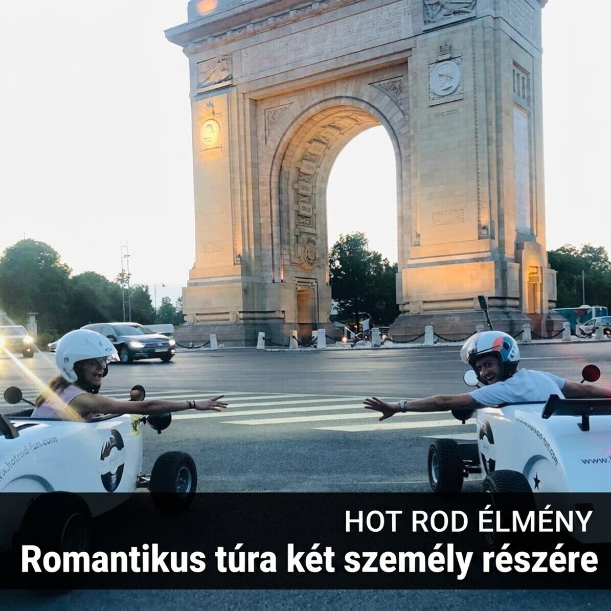 Ajándékélmény - Romantikus túra kettesben Hot Rod Fun