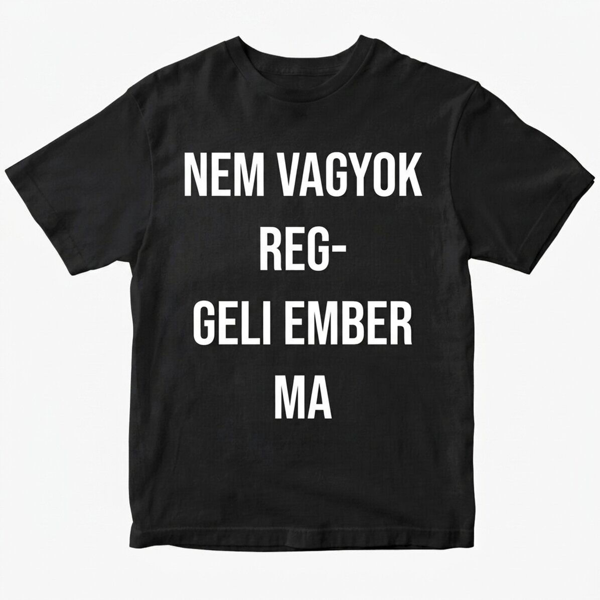 Egyedi pamut póló szöveggel