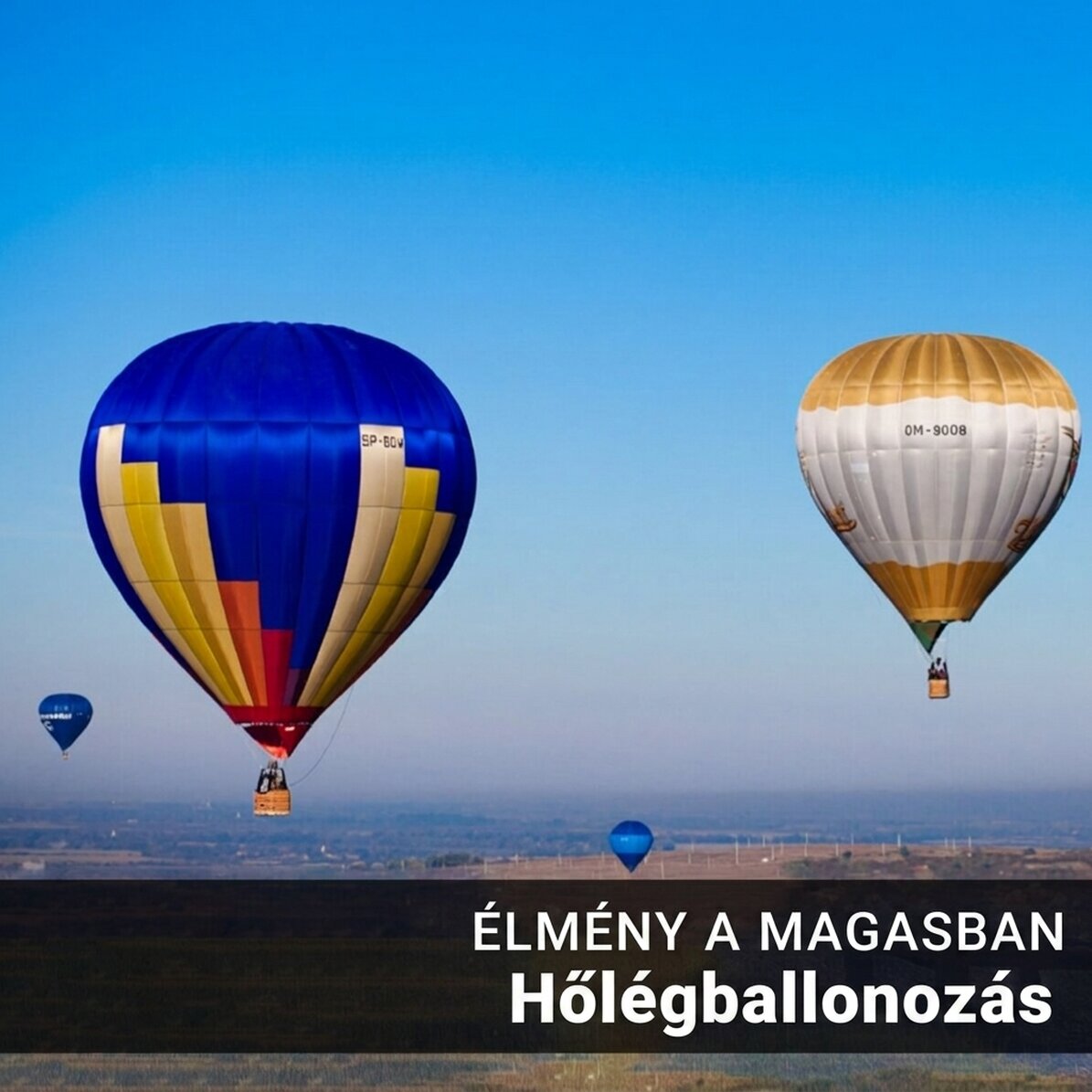 Ajándékélmény a magasban – Hőlégballonos repülés