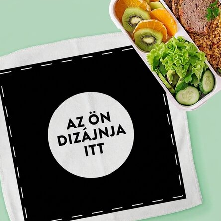 Személyre szabott törölköző a saját tervezéseddel