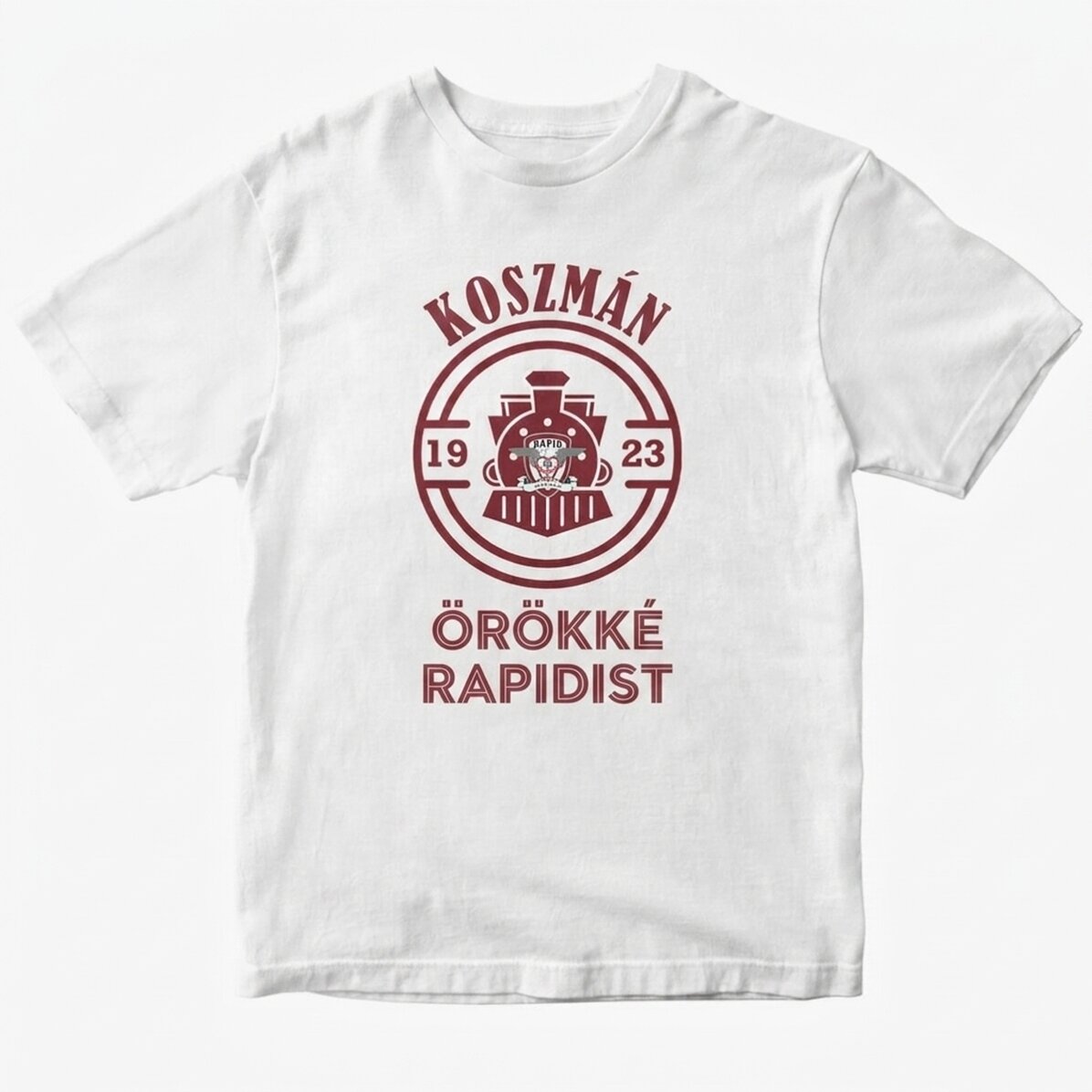 FC Rapid egyedi pamut póló szöveggel - Rapidist forever