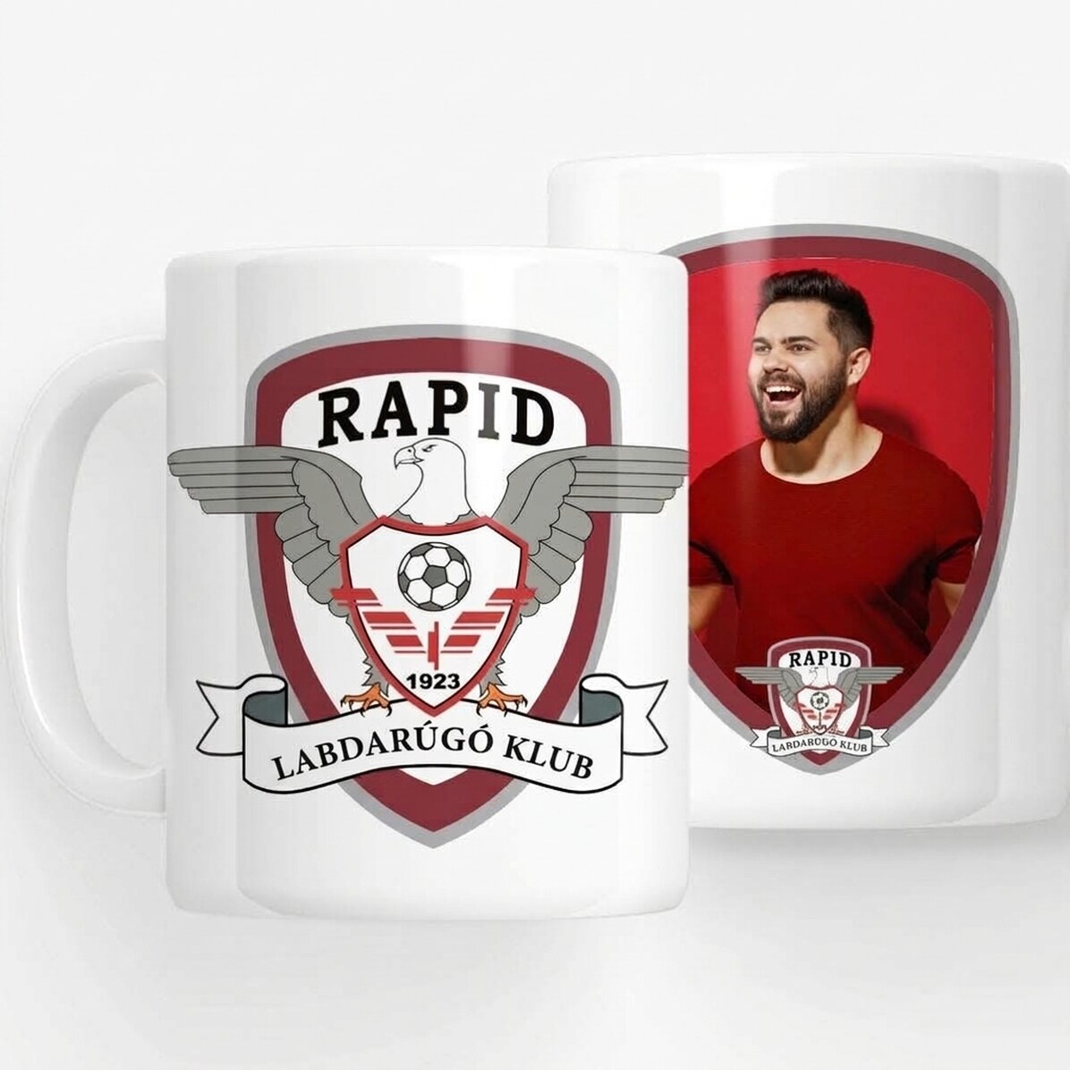 FC Rapid 1923 fotóval személyre szabott bögre