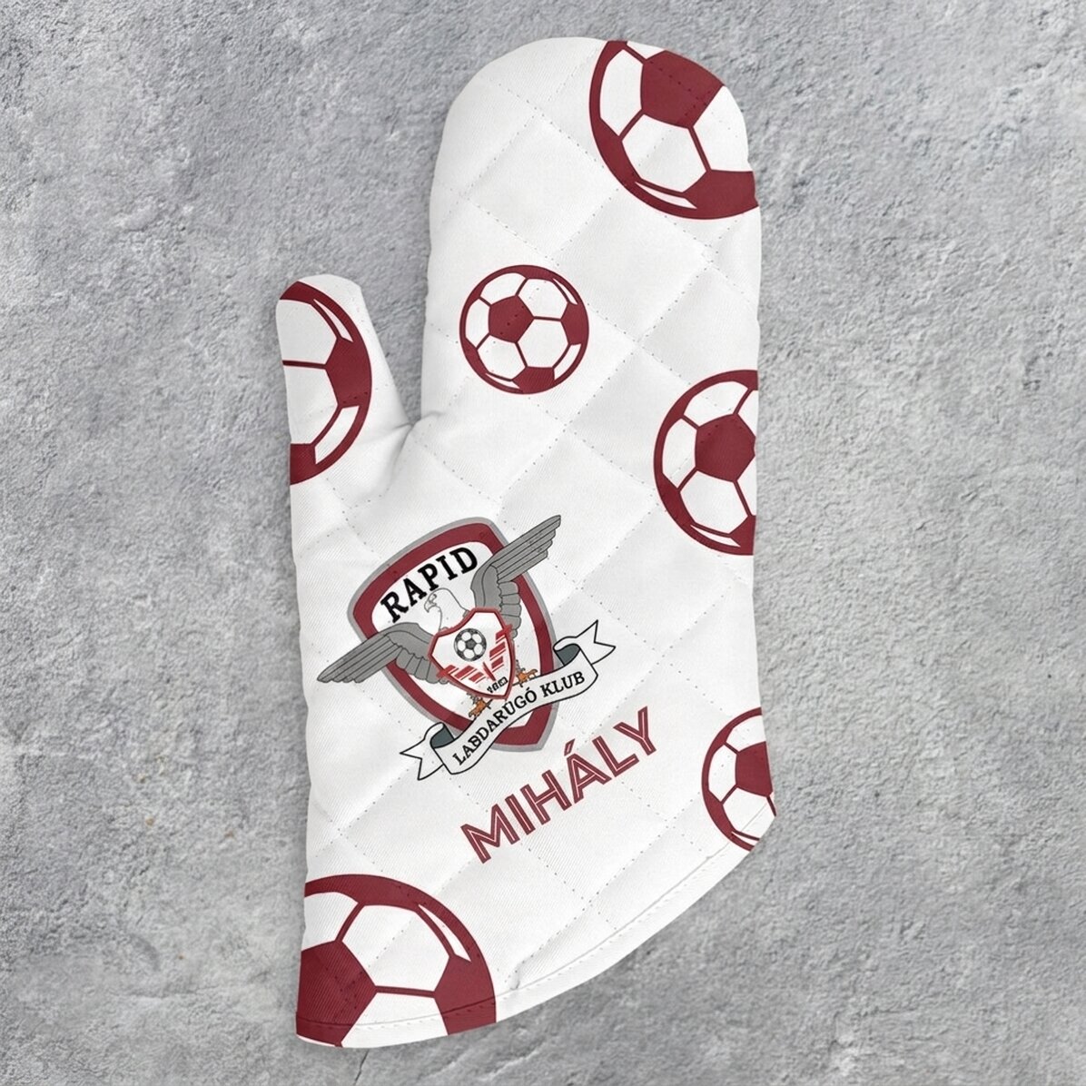FC Rapid sütő kesztyű, névvel személyre szabva