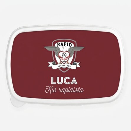 Ebéddoboz, FC Rapid 1923 nevvel és szöveggel személyre szabott casserole edény
