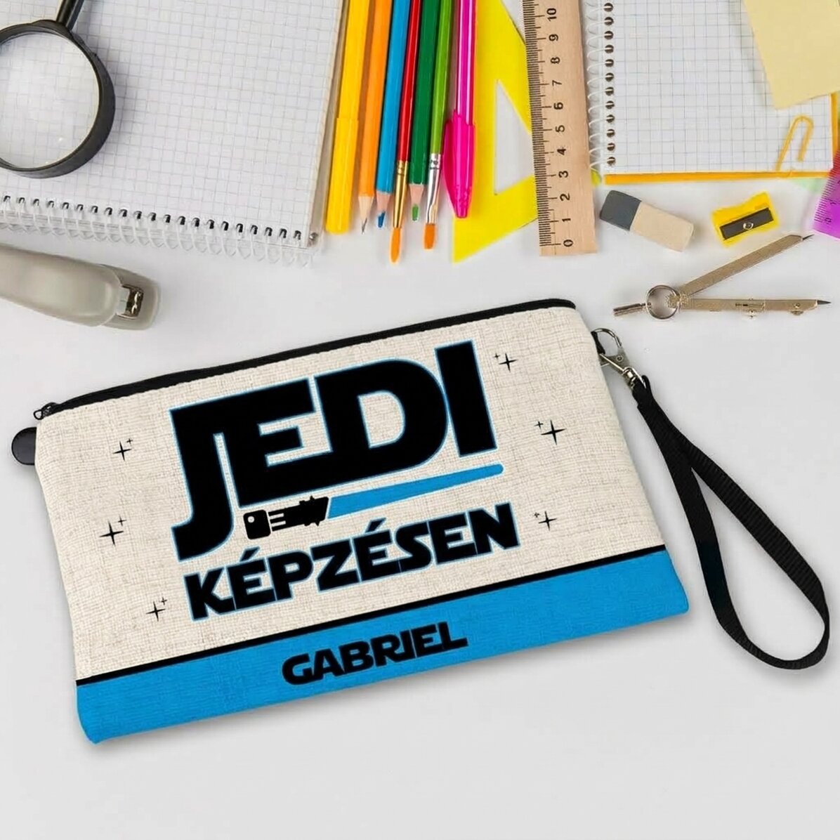 Személyre szabott kiegészítő táska névvel - Jedi képzésben