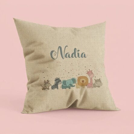 Személyre szabott párna felirattal – A baba neve – In