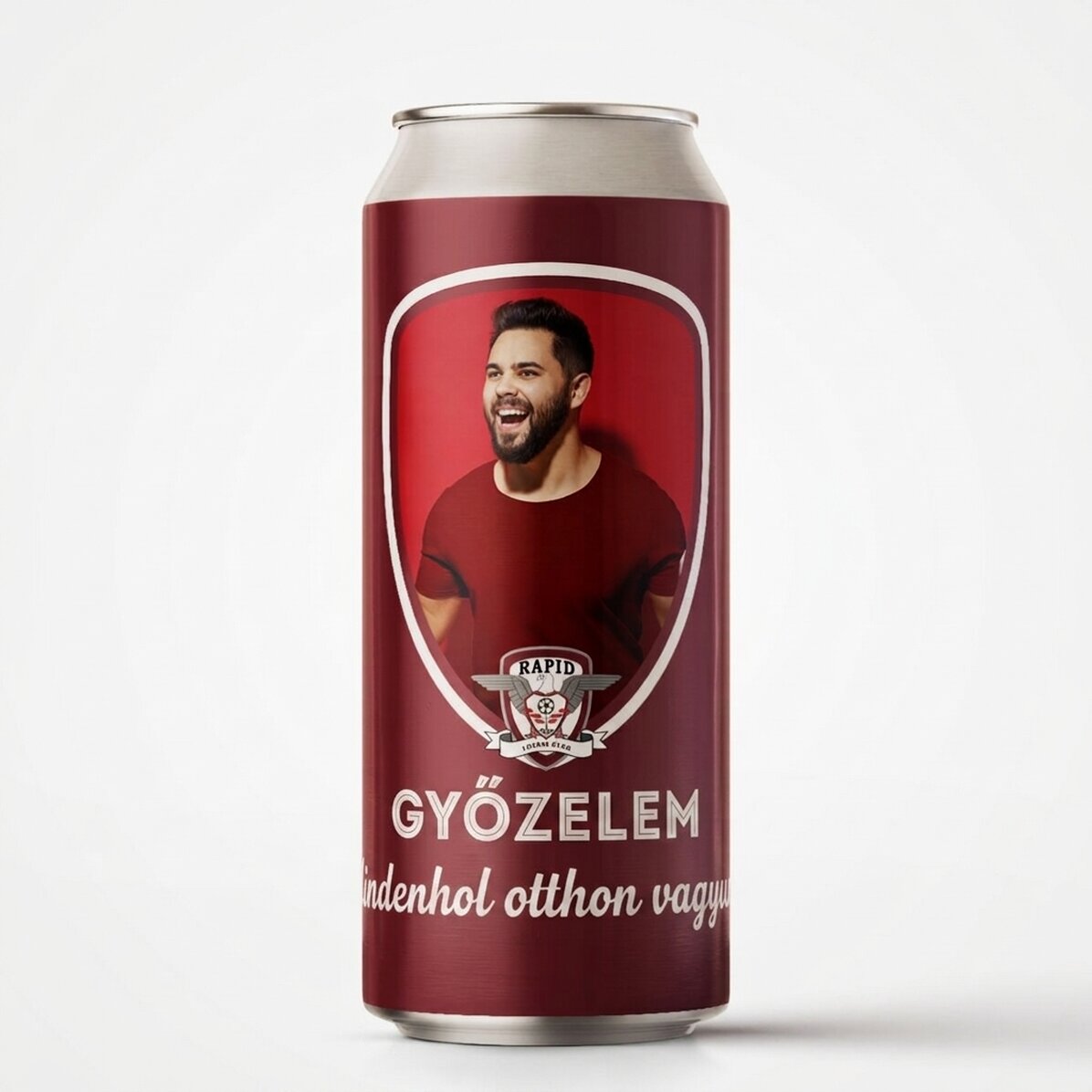 FC Rapid konzerv sör, személyre szabott fotóval és szöveggel