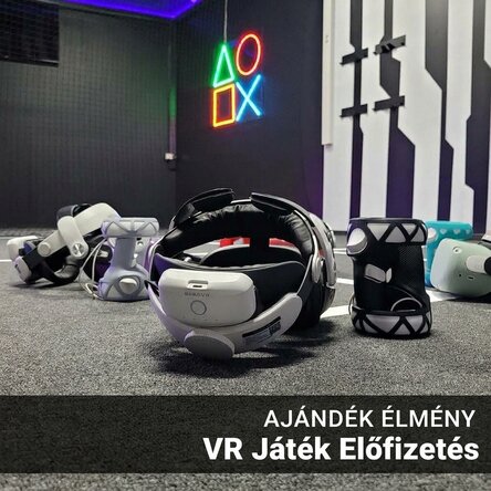 VR-ajándékélmény – VR-játékok előfizetés + Bomba