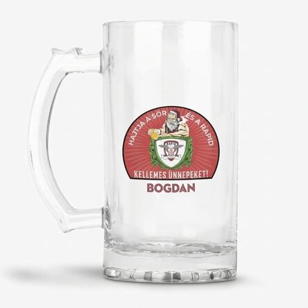 FC Rapid söröskorsó, személyre szabott szöveggel - Karácsonyi kiadás