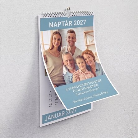 Személyre szabott naptár fotókkal szeretteidnek