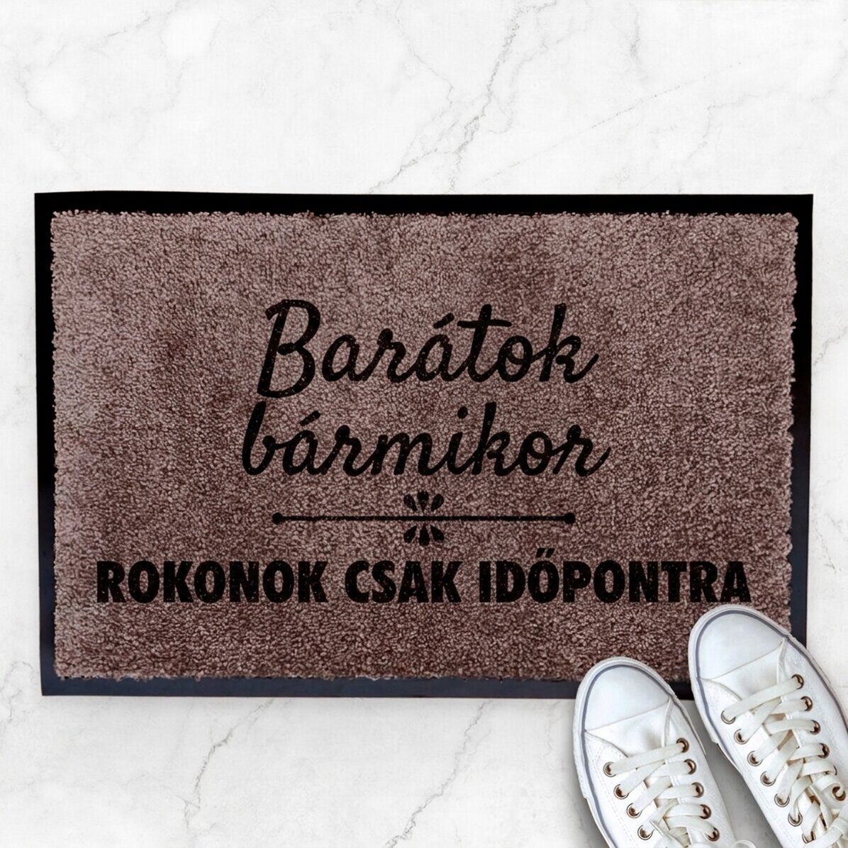 Személyre szabott beltéri lábtörlő - Barátok bármikor