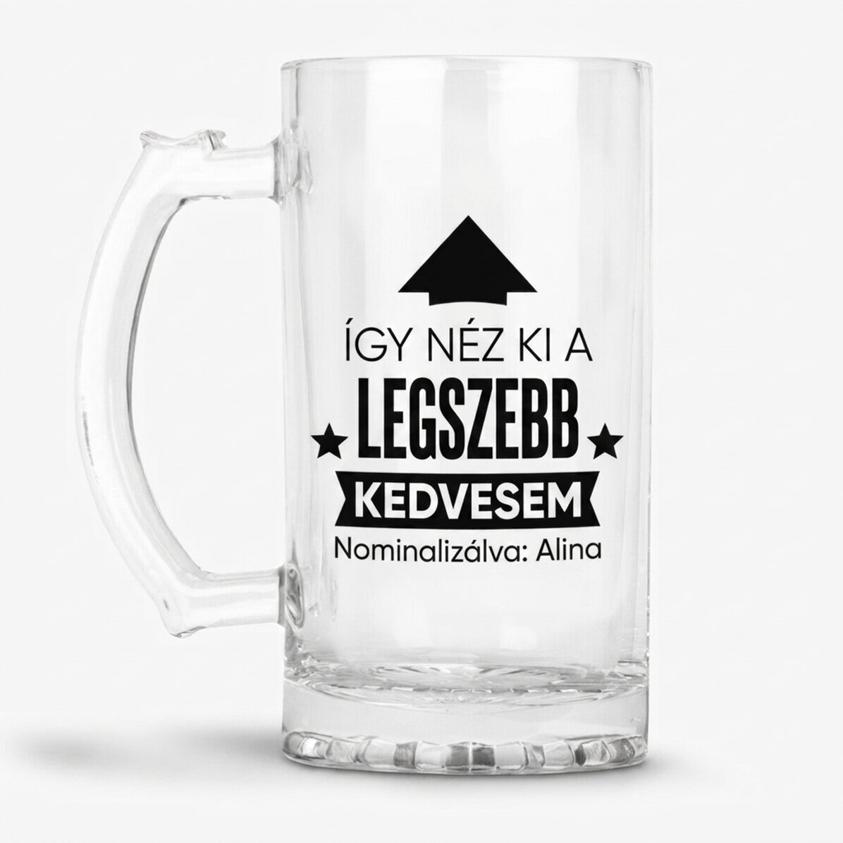 Személyre szabott söröskorsó szöveggel – Így néz ki