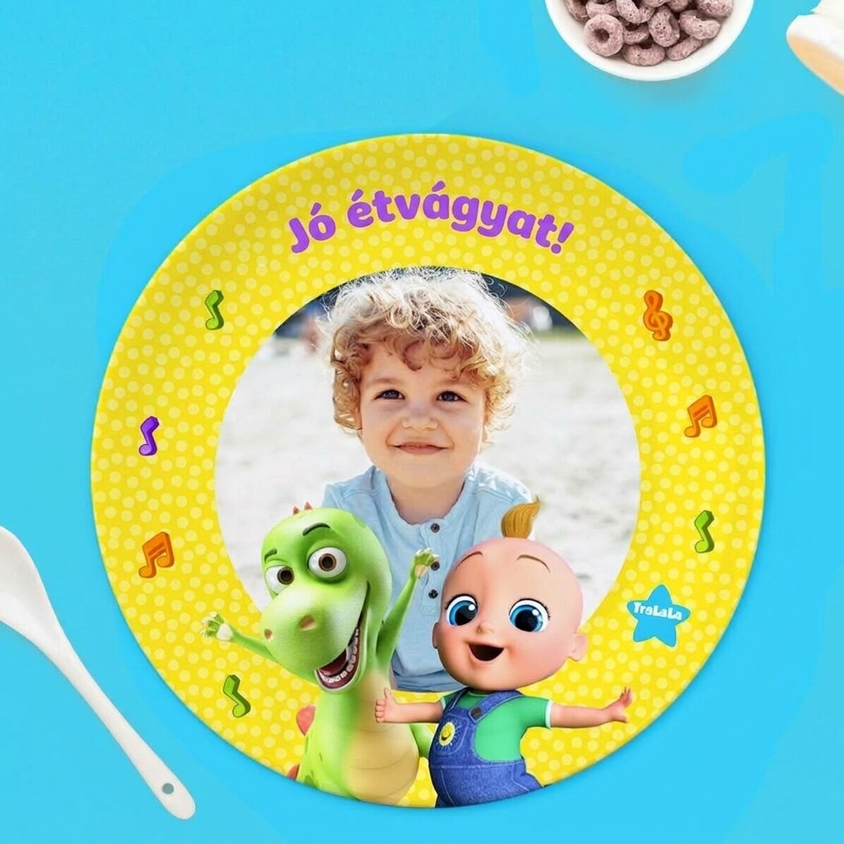 Személyre szabott tányér fotóval - TraLaLa