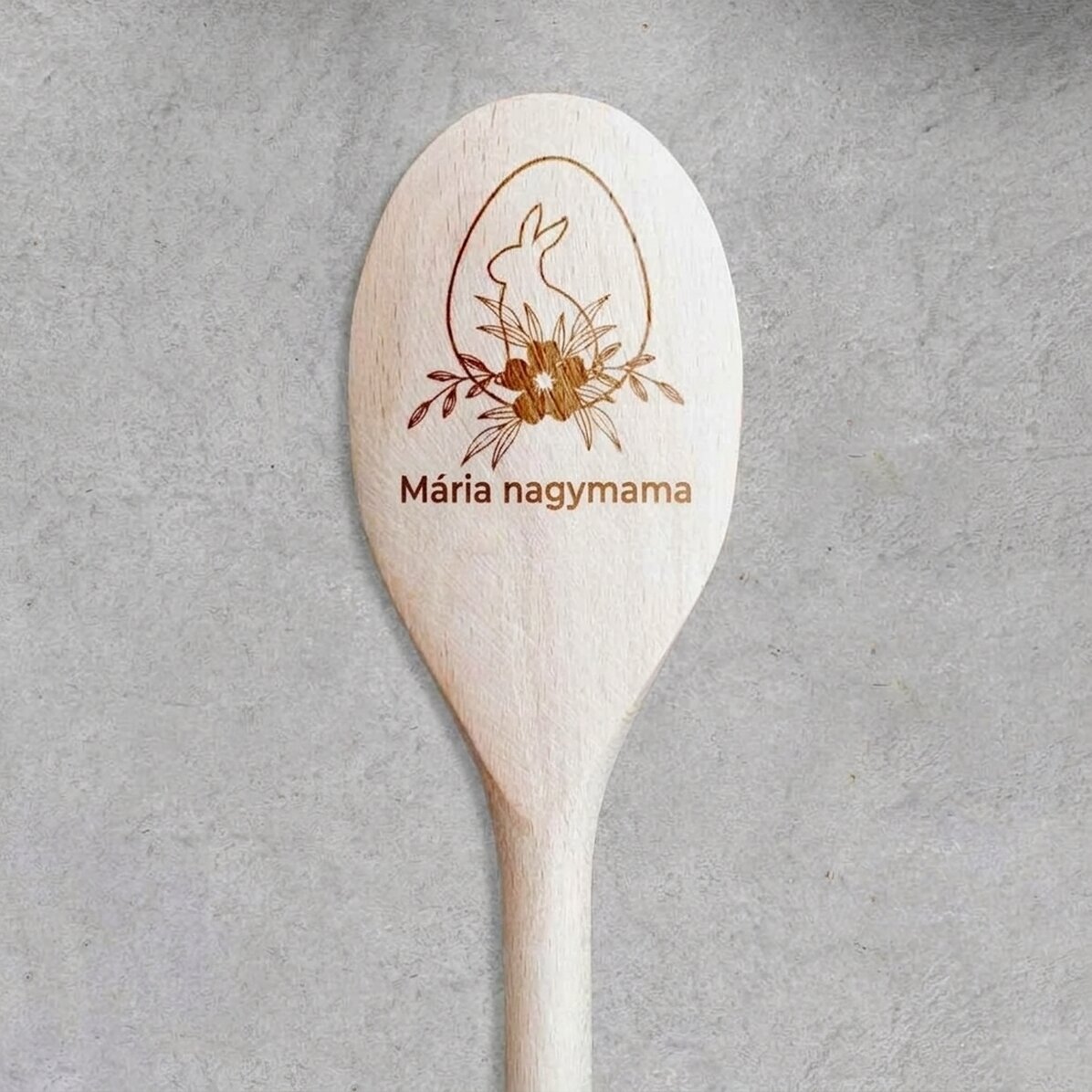 Személyre szabott fakanál - Húsvéti nyuszi