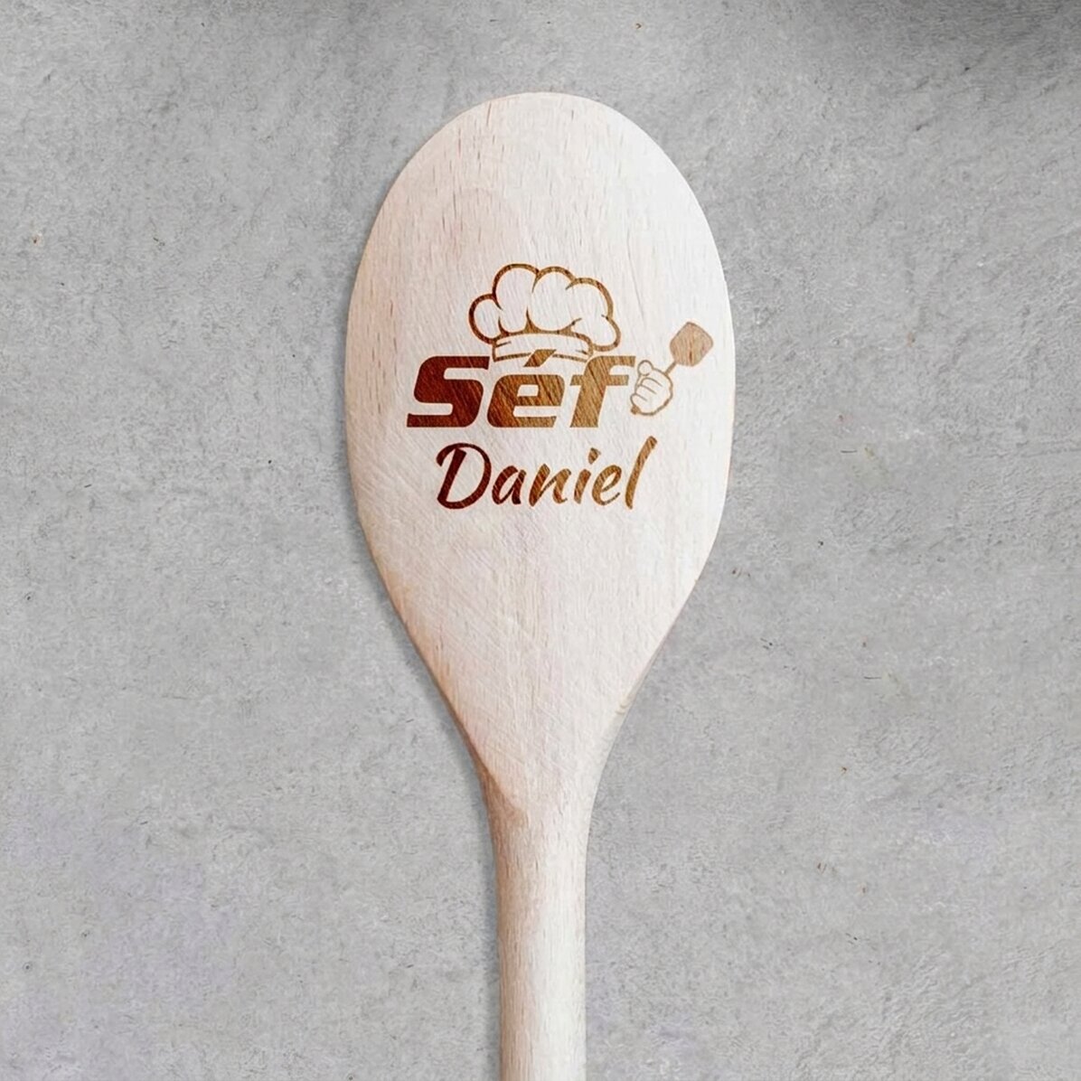Személyre szabott fakanál - Chef Cook