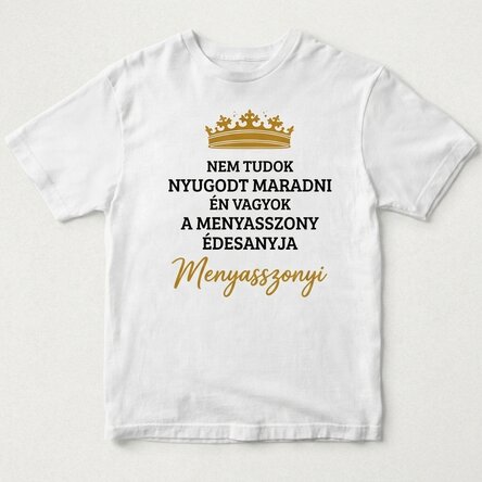 Személyre szabott póló szöveggel - Keep Calm