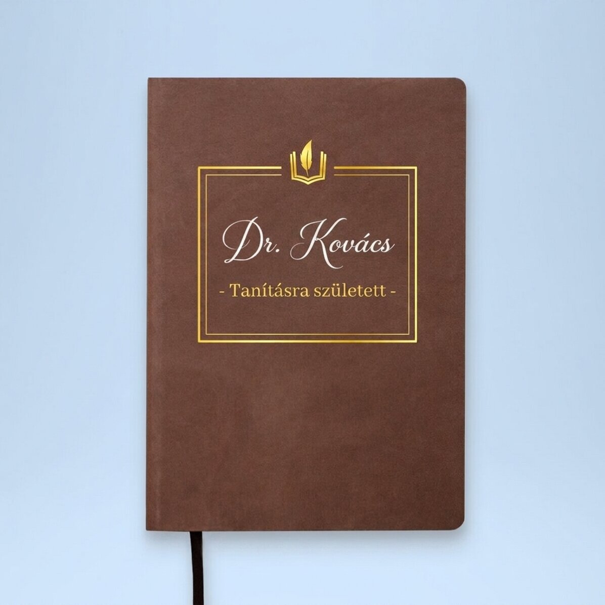 Személyre szabott színes bőr napló - Oktatásra készült