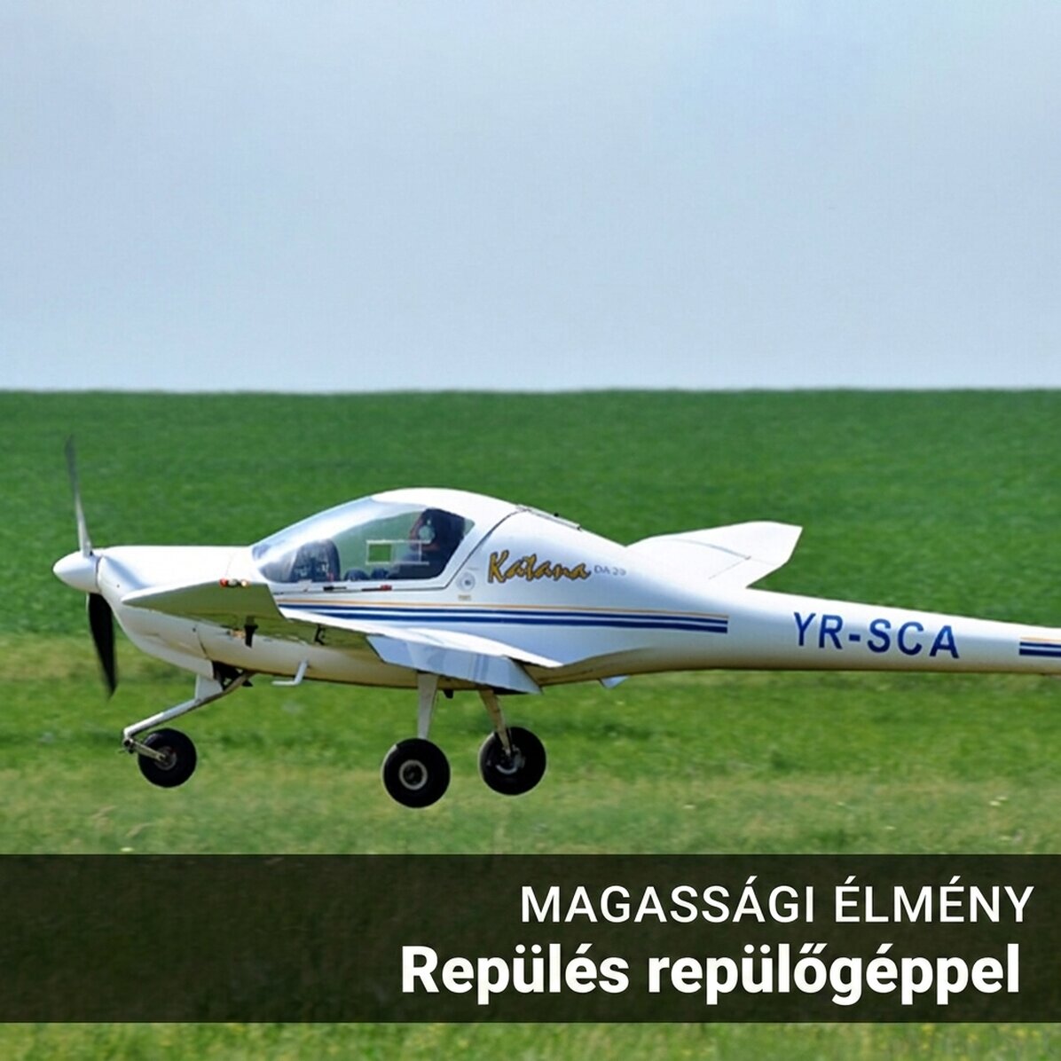 Magaslati ajándékélmény – Repülés Tuzlában