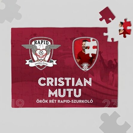 FC Rapid 1923 puzzle, névvel és fotóval személyre szabva – Rapidista örökre