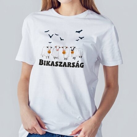 Egyedi pamut póló szöveggel - BullSheet