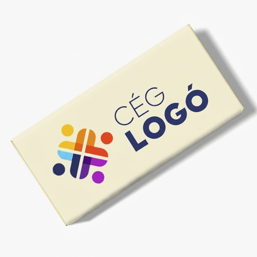 Személyre szabott csokoládé logóval